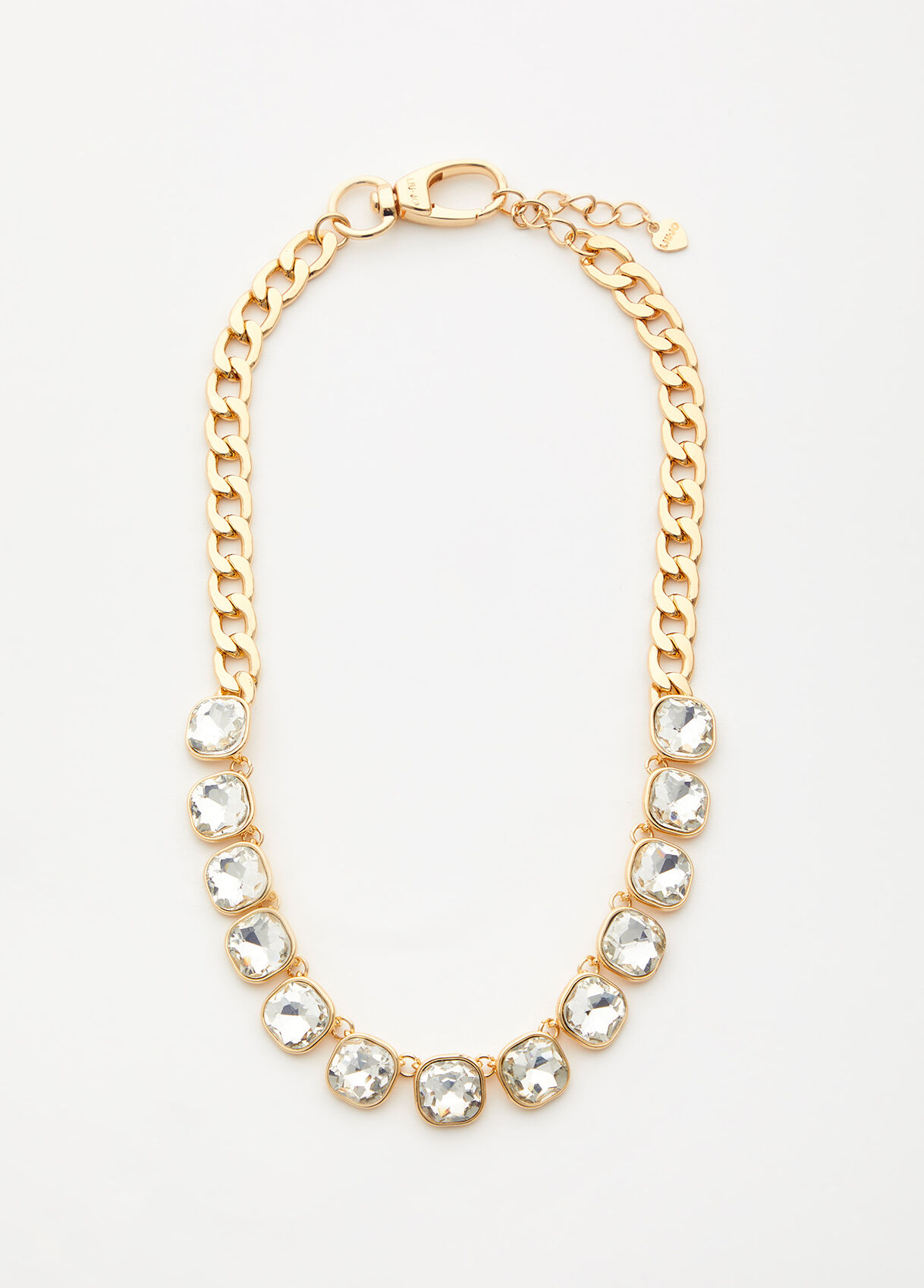 Necklace with jewelled stones