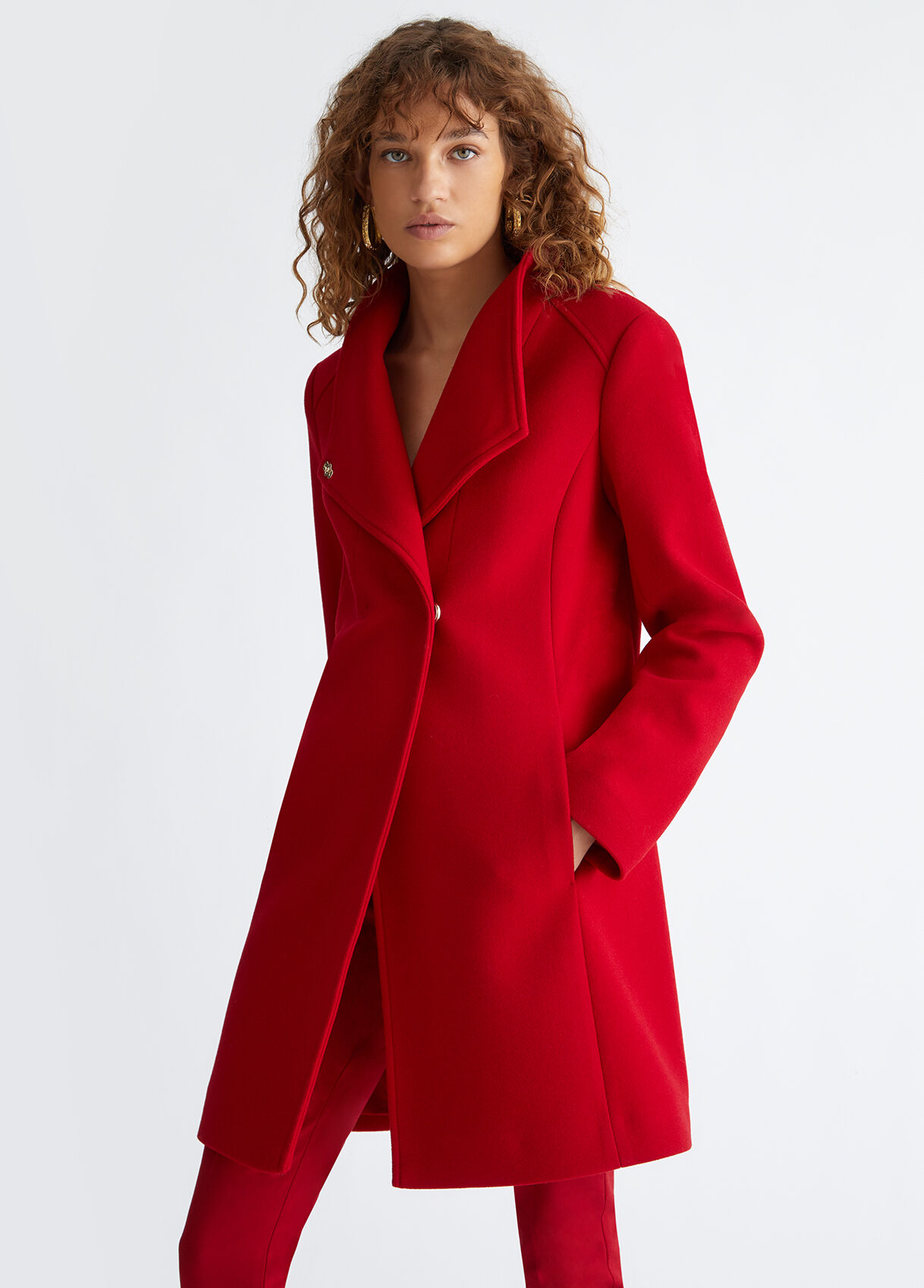 Felt coat