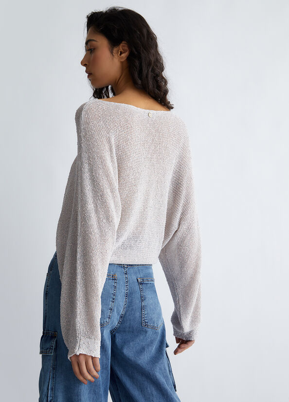 Pullover in lurex®