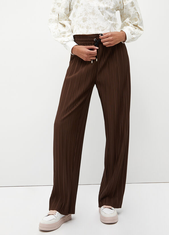 Pantaloni plissé