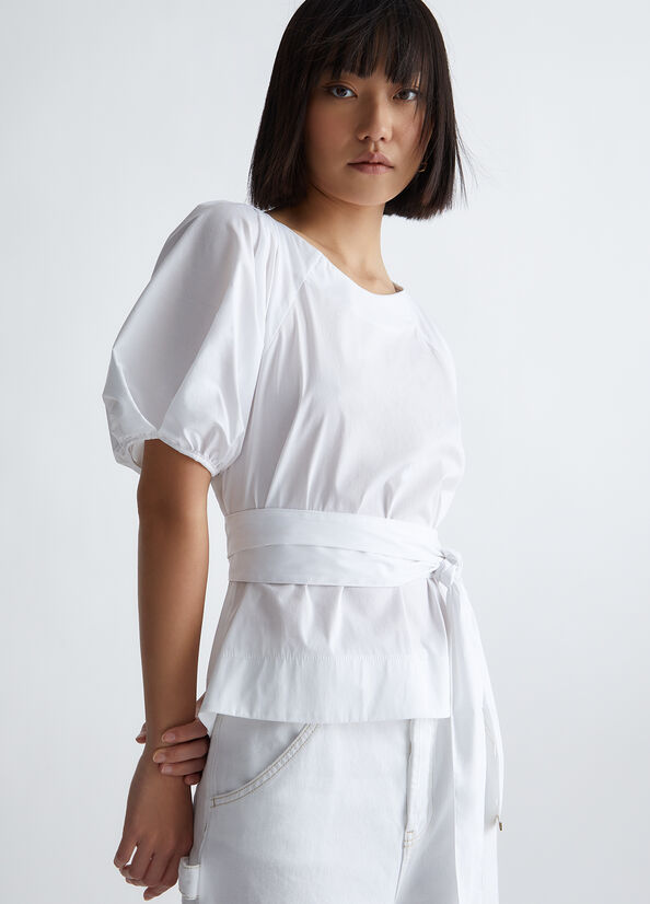 Blusa in popeline