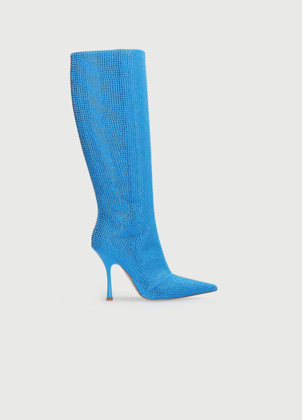 Stivali alti con strass Leonie Hanne x Liu Jo