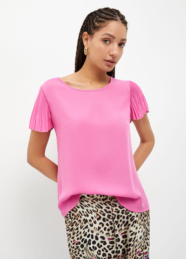 Top in georgette