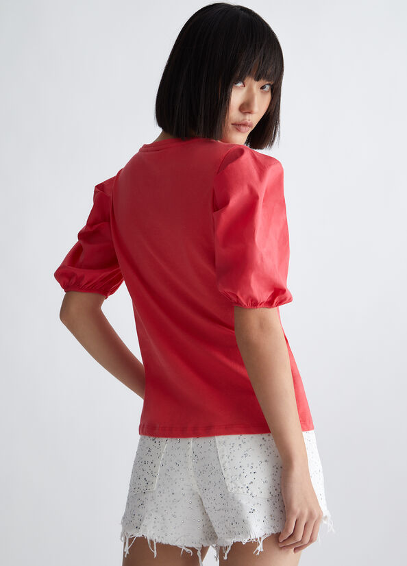 T-shirt in jersey di cotone