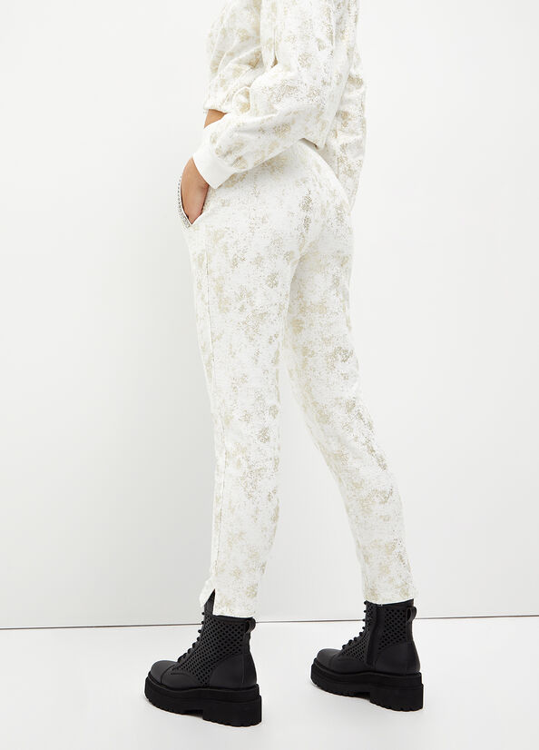 Pantaloni jogging laminati