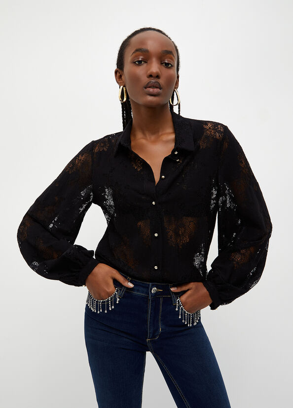 Camicia in pizzo