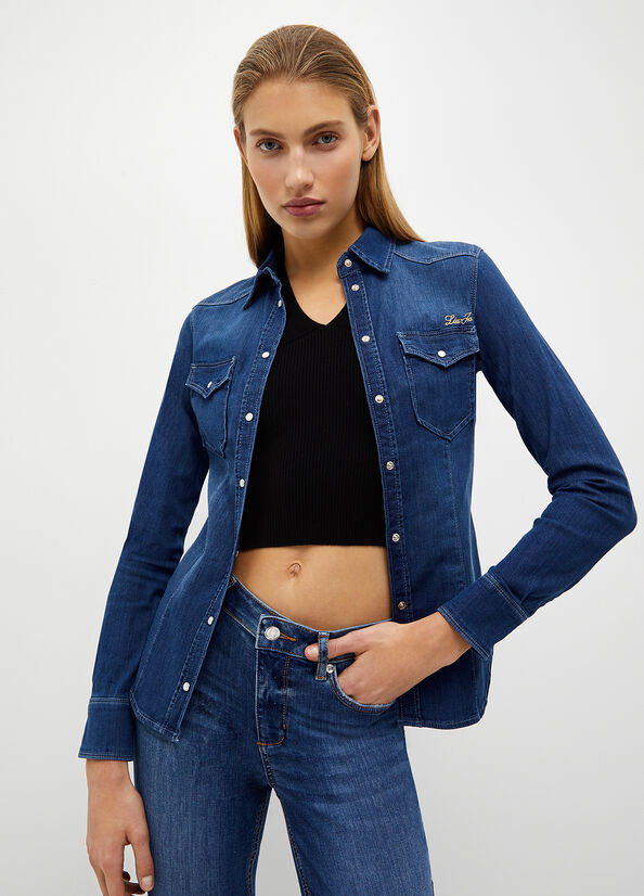 Camicia in denim