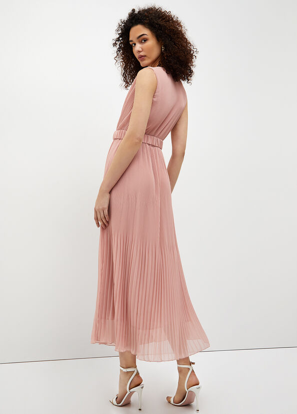 Vestito plissé in georgette