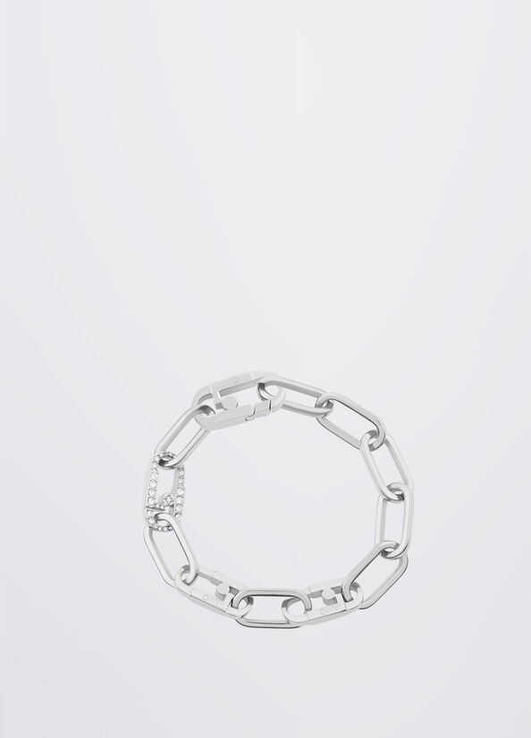 Bracciale con catena monogram