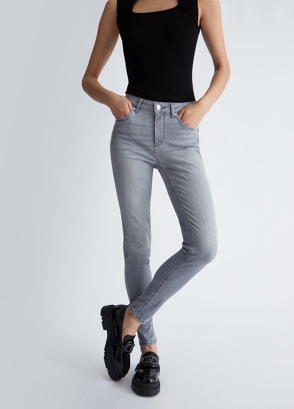 Jeans skinny bottom up