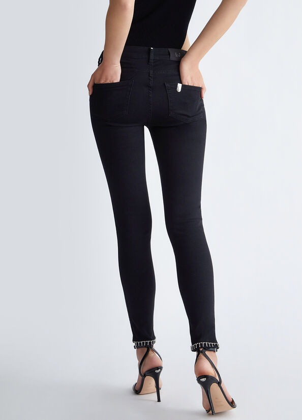 Jeans skinny bottom up