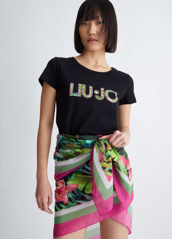 T-shirt con logo