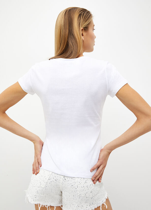 T-shirt con stampa