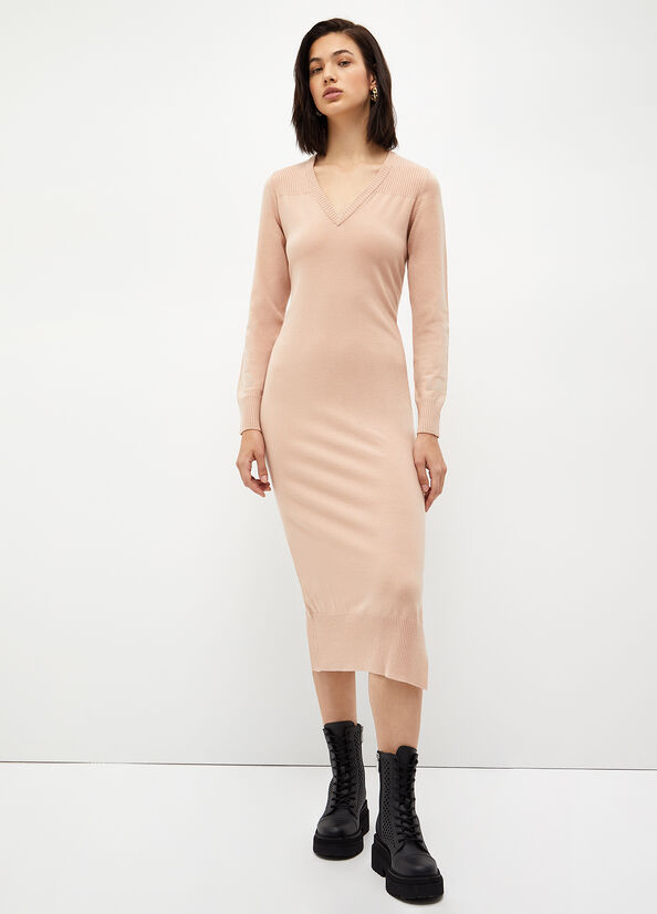 Vestito in maglia ecosostenibile