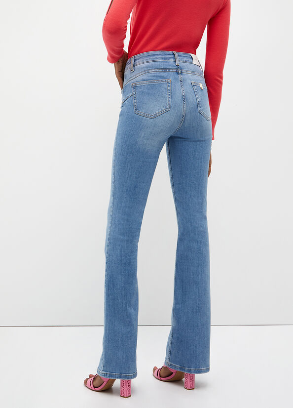 Jeans flare vita alta Bottom Up