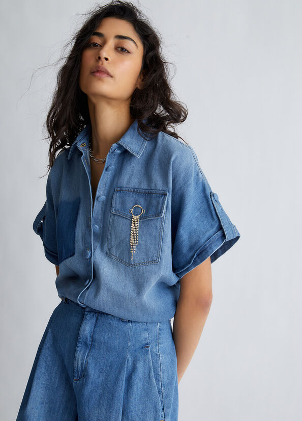 Camicia in denim