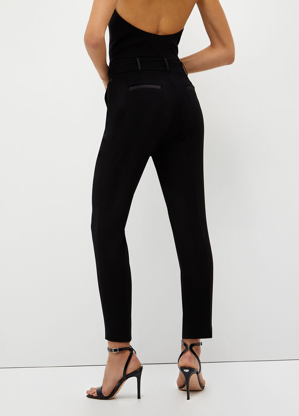 Pantaloni in crêpe
