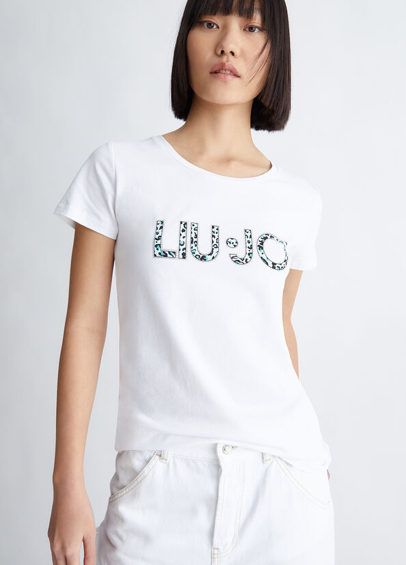 T-shirt con logo