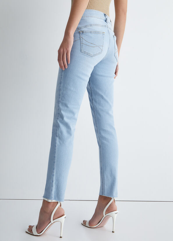 Jeans skinny bottom up