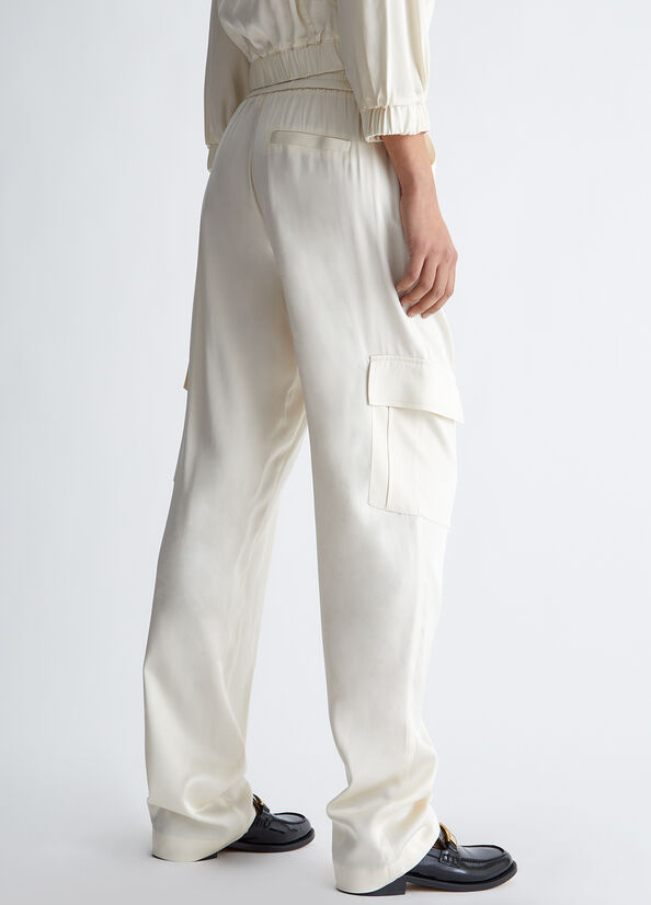Pantaloni cargo fluidi