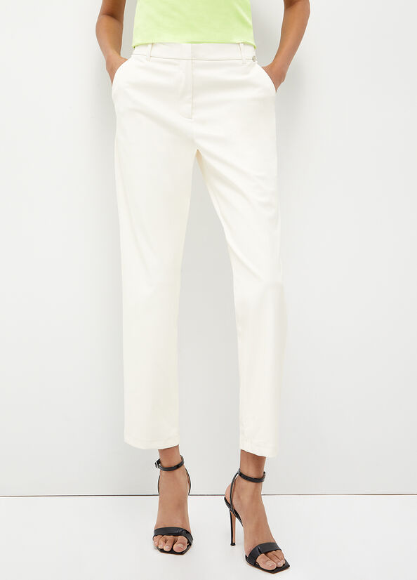 Pantaloni in tessuto spalmato
