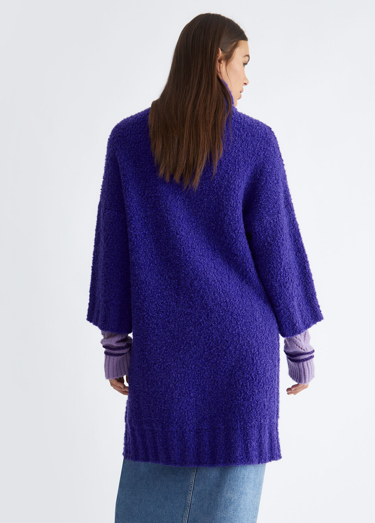 Bouclé coat