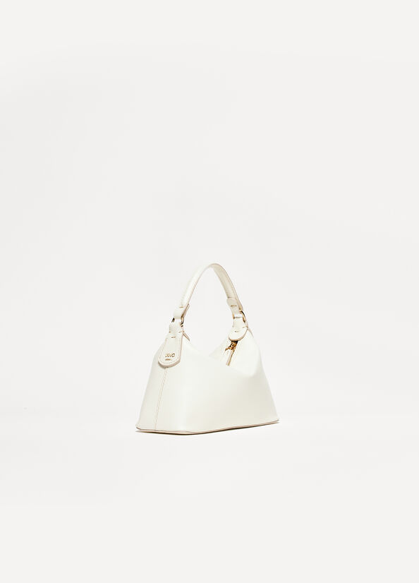 Mini borsa hobo in pelle