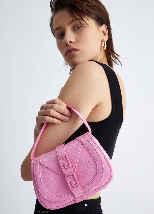 Borsa a tracolla con logo