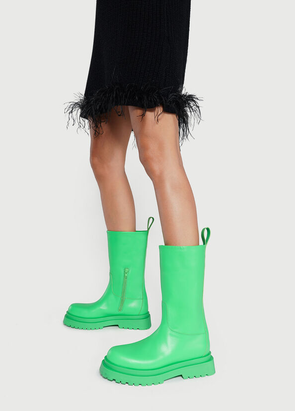 Stivaletti in pelle Leonie Hanne x Liu Jo