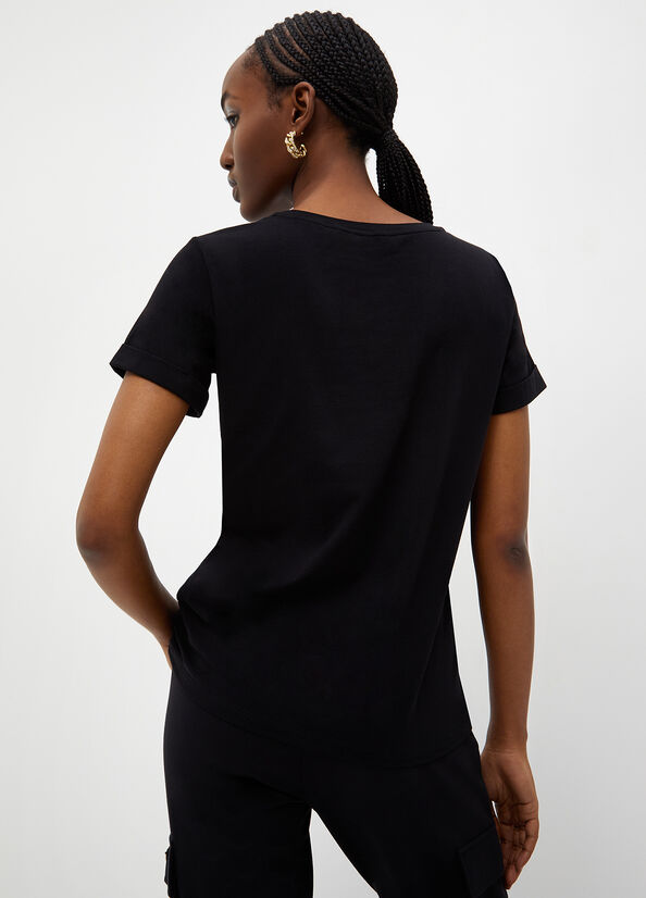 T-shirt ecosostenibile con logo