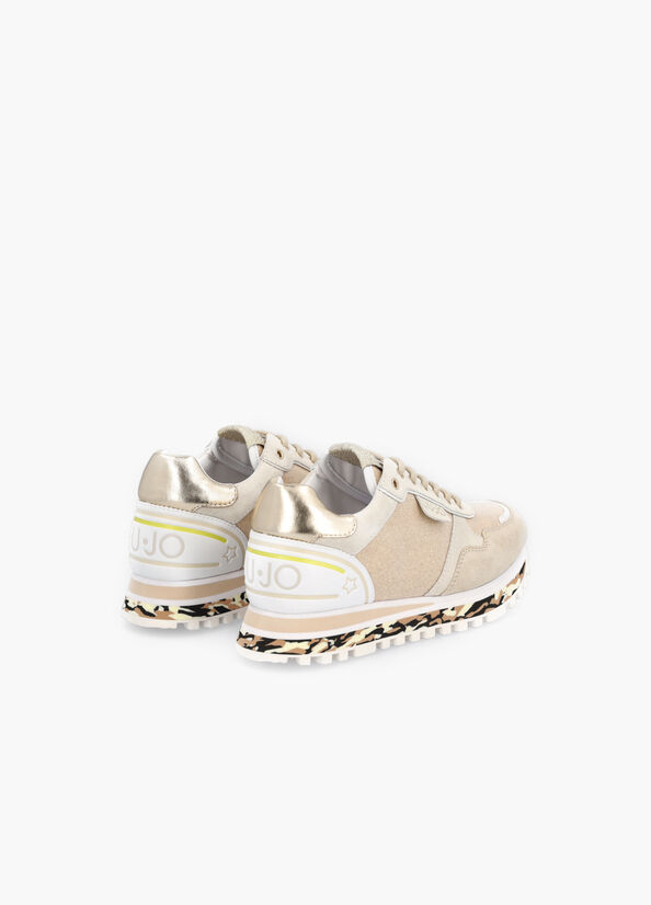 Sneakers con suola camouflage