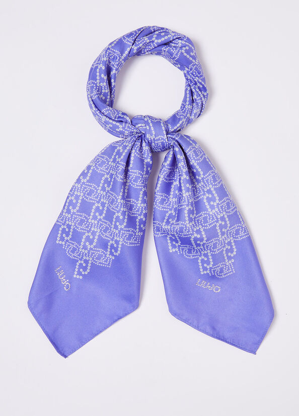 Foulard ecosostenibile con logo