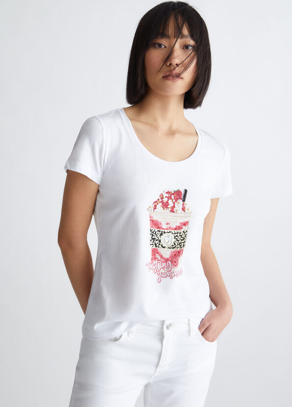 T-shirt con stampa Ice Cream