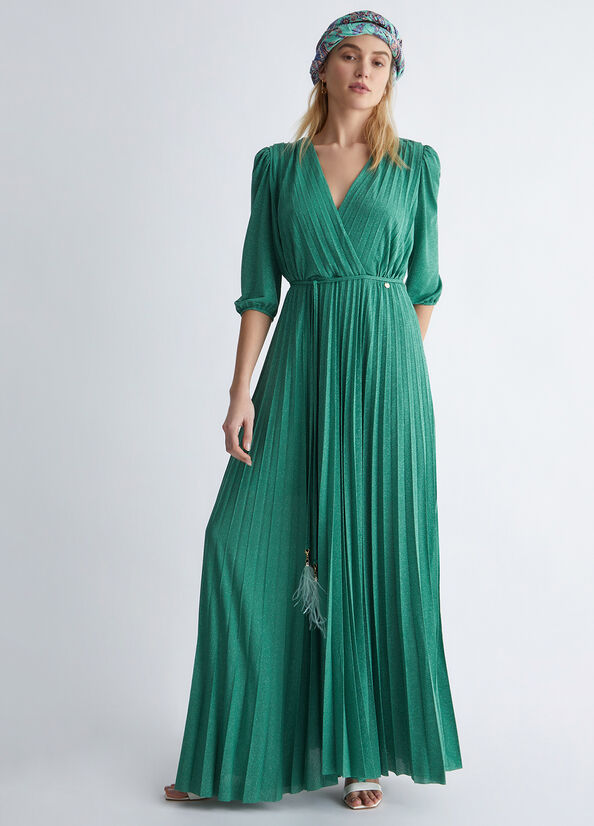 Abito elegante lungo in lurex®