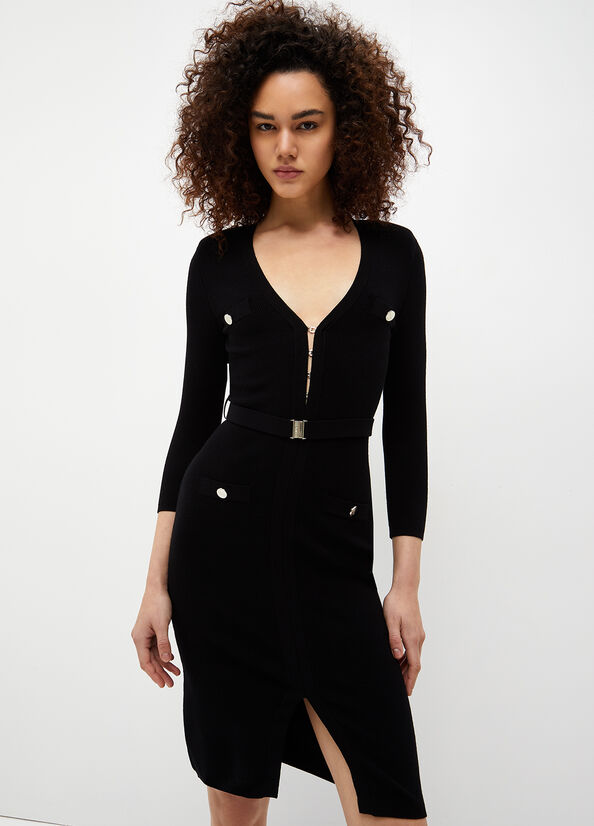 Vestito nero ecosostenibile