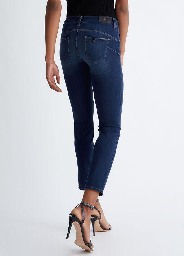 Jeans skinny bottom up