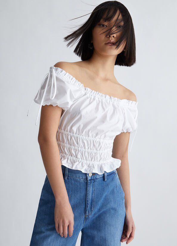 Blusa in popeline
