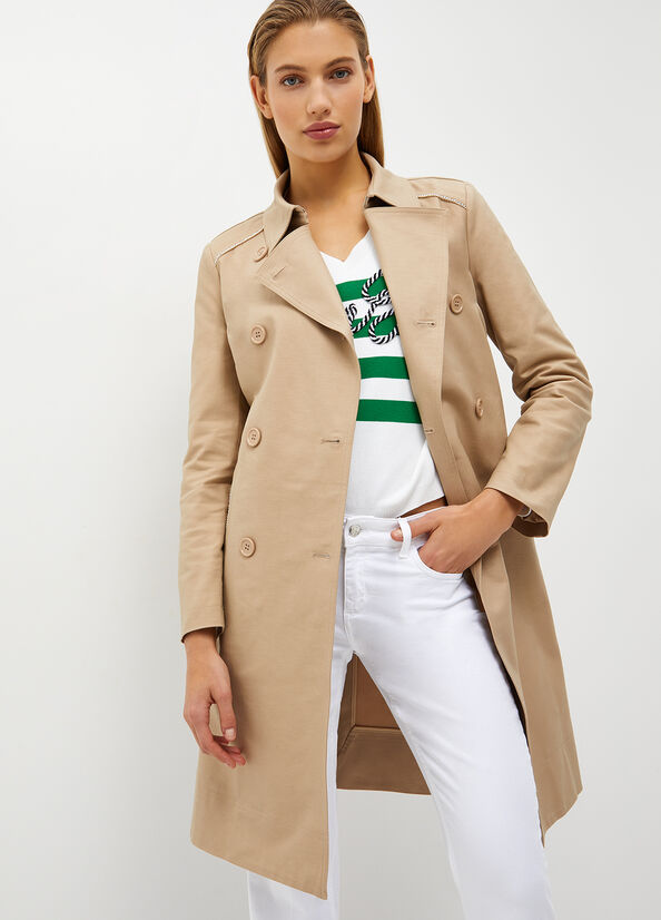 Trench in cotone