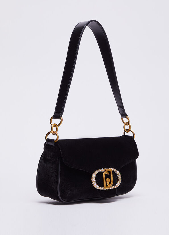 Borsa a mano in velluto