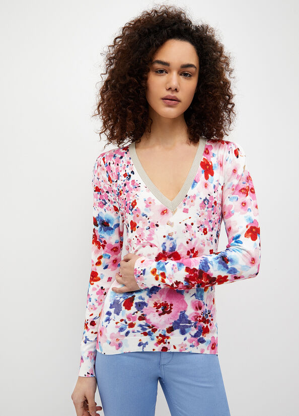 Maglia floreale