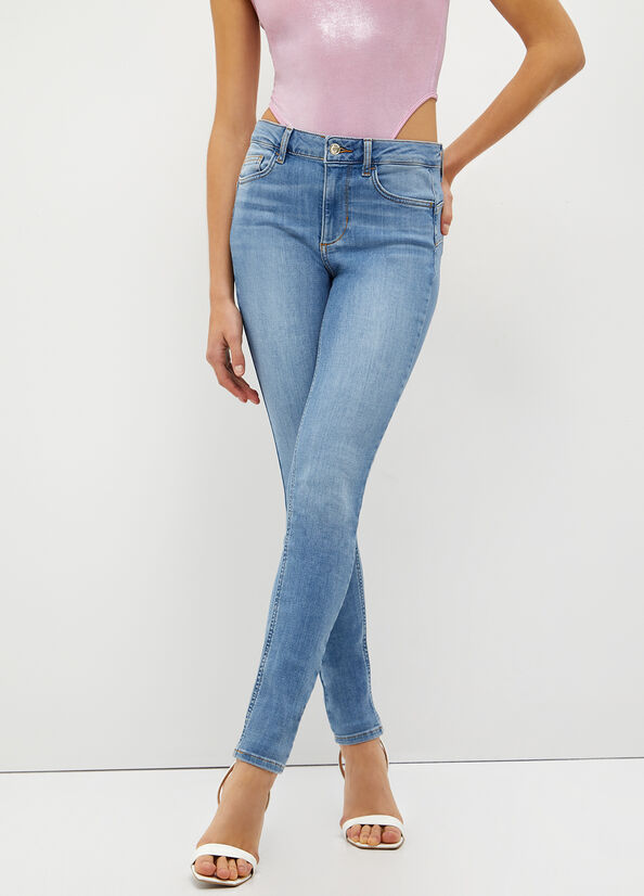 Jeans skinny vita alta Bottom Up