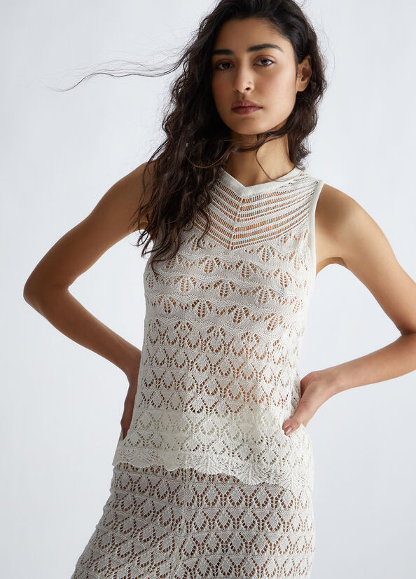 Top ecosostenibile in maglia