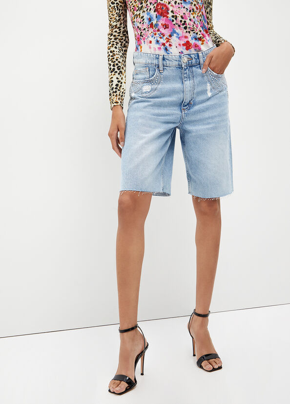 Short in denim