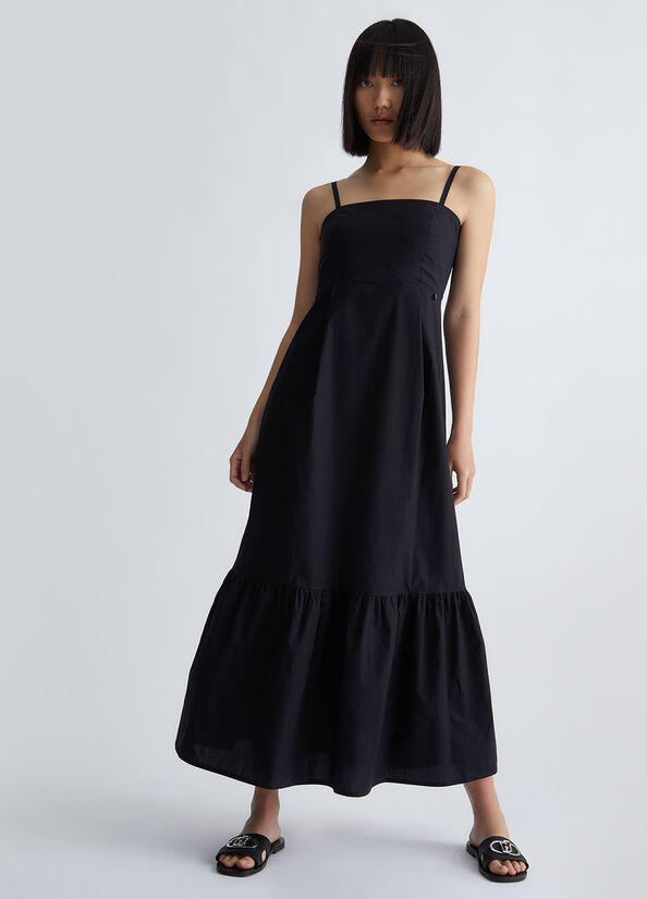Vestito lungo estivo nero