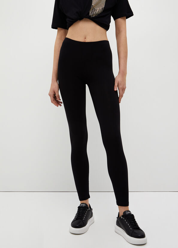 Leggings in jersey stretch