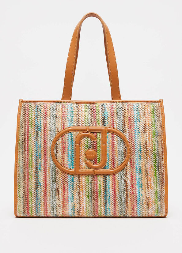 Shopping bag intrecciata