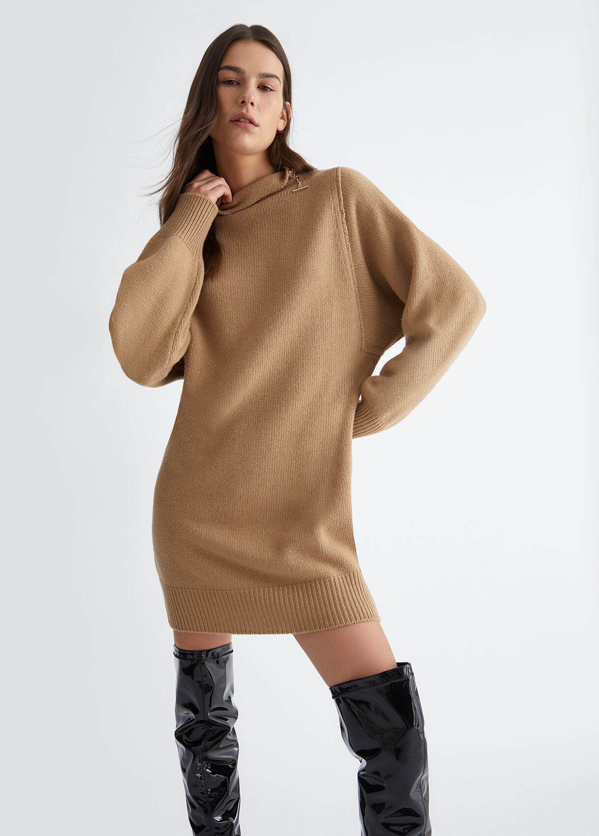 Wool and cashmere dress