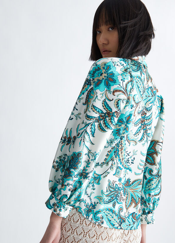 Camicia paisley ecosostenibile