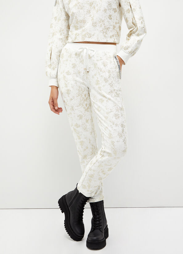 Pantaloni jogging laminati