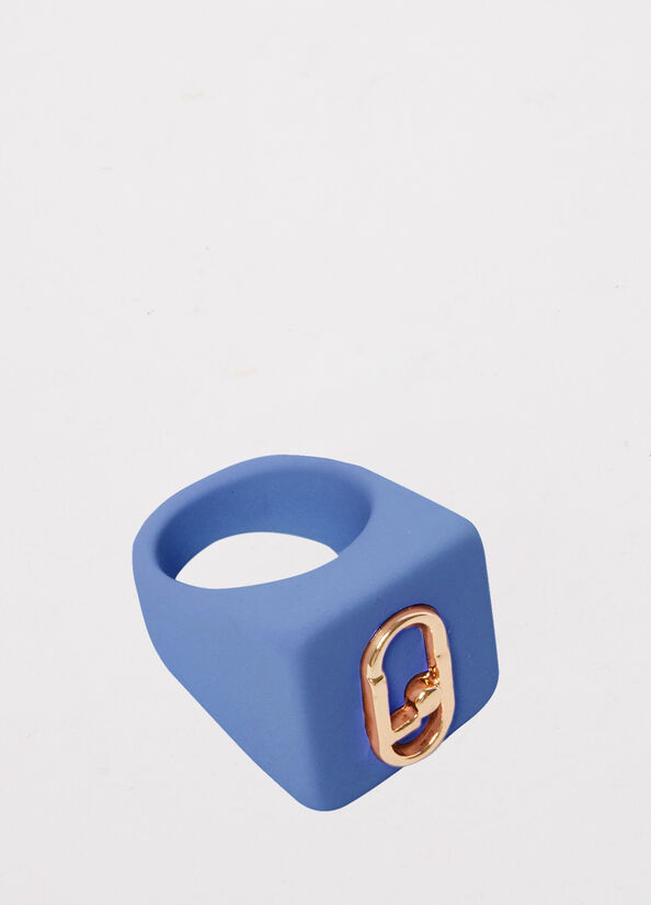 Anello con logo monogram